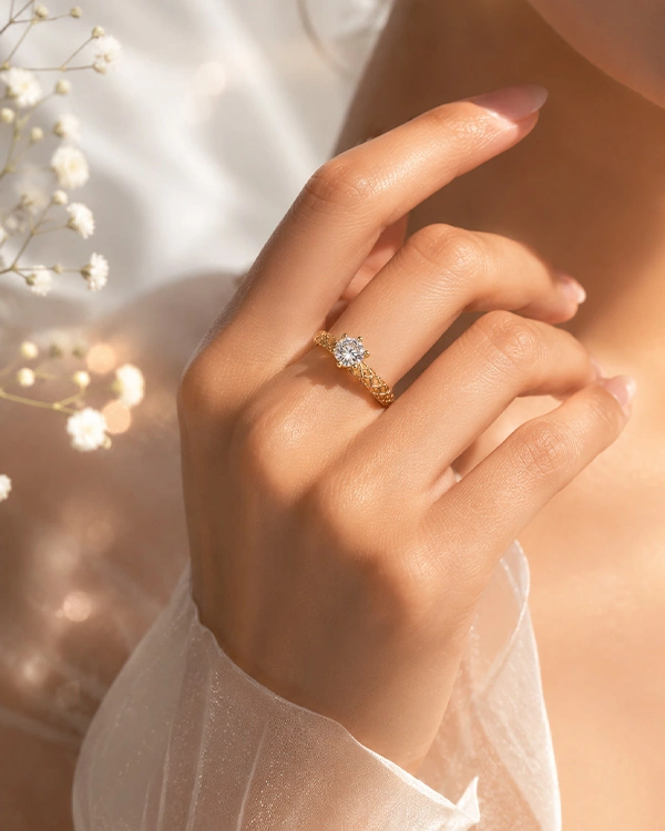 Anillo Hilos de Oro - Imagen 2